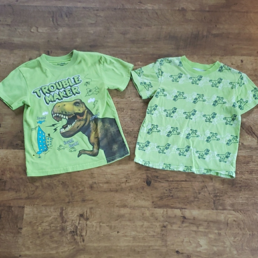 Bundle or boys dinosaur tshirts